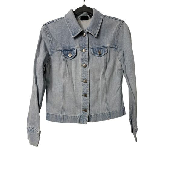 NY Jeans Jackets & Blazers - NY Jeans Vintage Light Wash Denim Jacket Sz Med